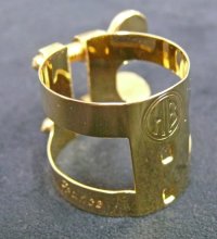 Hérouard & Bénard【H&B】　Bbクラリネットリガチャー　スペシャル金メッキ仕上げ　【Web限定】