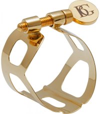 BG　テナーサックス用リガチャー　トラディション 　ゴールドラッカー　L40　【高谷羽月先生選定品】【2024年3月価格改定】