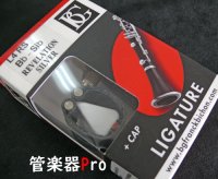 【在庫一掃セール】　BG)Bbクラリネットリガチャー　L4RS　レヴェレーションシルバー