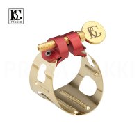 BG　テナーサックス用リガチャー　DUO（デュオ）　２４金メッキ　LDT1　【高谷羽月先生選定品】【2024年3月価格改定】